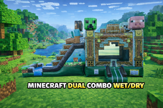 <b><font color='blue'>Minecraft Dual Lane Combo Wet/Dry</font><br><font color='green'><small>Best for ages 3+</small></font></b>