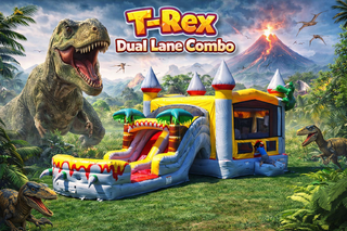 <b><font color='blue'>T-Rex Dual Lane Combo Wet/Dry</font><br><font color='green'><small>Best for ages 3+</small></font></b>