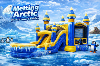 <b><font color='blue'>MELTING ARCTIC DUAL LANE COMBO UNIT</font><br><font color='green'><small>Best for ages 3+</small></font></b>
