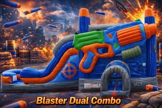<b><font color='blue'>Blaster Dual Lane Combo Wet/Dry</font><br><font color='green'><small>Best for ages 3+</small></font></b>