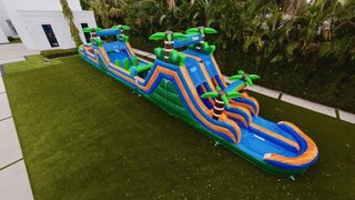 75ft DL Jungle Trek Rock Climb Slide Wet/Dry Obstacle