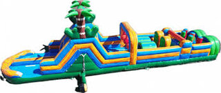 64ft DL Jungle Trek Rock Climb Slide Wet/Dry Obstacle