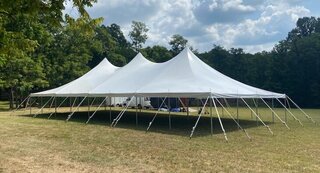 40X80 WEDDING POLE TENT