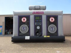 JAMBOX PARTY BOUNCERBest for ages 3+Size 15L X 20W X 17H