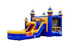 60 Ft Obstacle Course w/ tall slide from Biloxi Bounce House