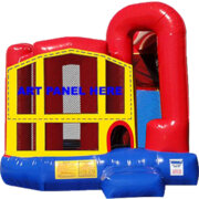 <b><font color=red><b>Basic Combo 4 N 1</font><br><small>Best for ages 3+<br><font color = blue>Size 18'L x 15'W x 15'H</font></b>