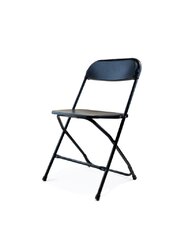 Black Plastic Folding Chairs