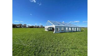 30x60 Clear Top Frame Tent