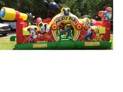 <b><font color=red><b>Mickey Mouse Park</font><br><small>Best for age 1+<br><font color = blue>Size 20'L X 20'W X 10'H</font></b>