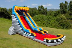 20' ROCKER WATERSLIDE Best for ages 5+Size 36'L x 11'W x 20'H  ***NEW FOR 2021***