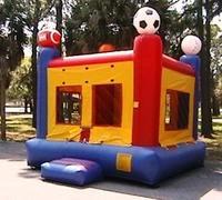 Sports Bounce House Best for ages 2+Size 15'L x 15'W x 15'H
