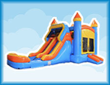Bounce houses w/ slides