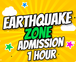 EarthQuake Zone Admission (1 Hour) (48" & Under)