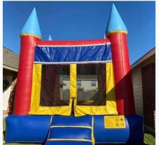 Blue Bounce House