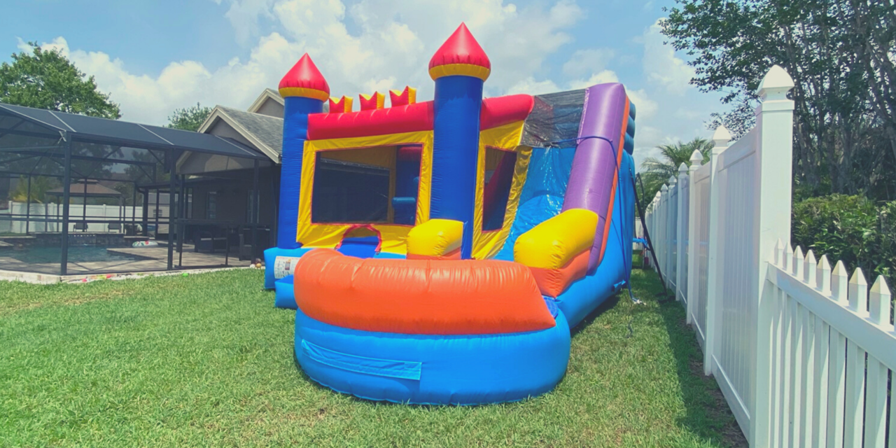 6 in 1 Castle Combo Waterslide