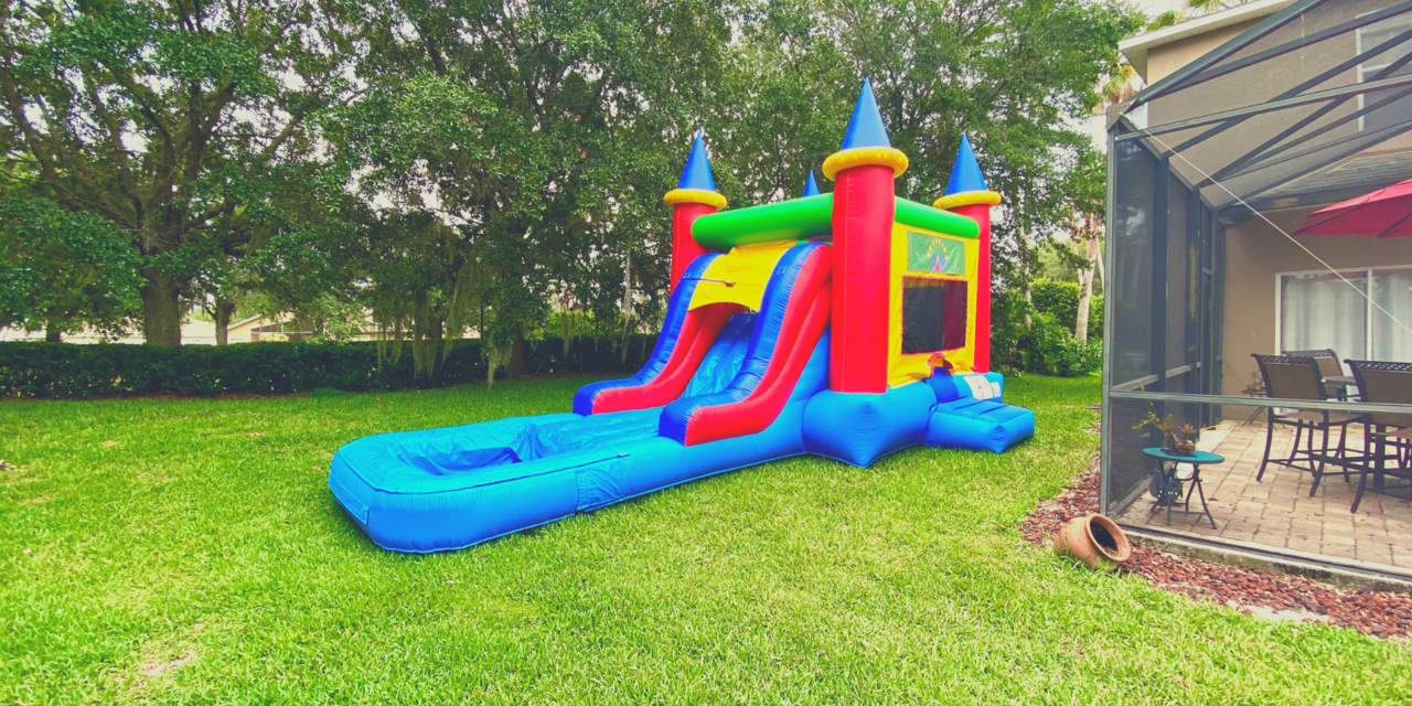 5 in 1 Castle Combo Waterslide