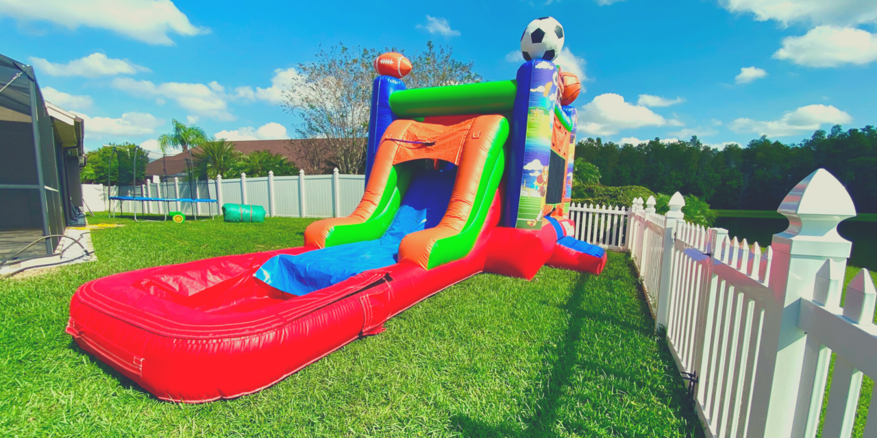 5 in 1 Sports Combo Waterslide