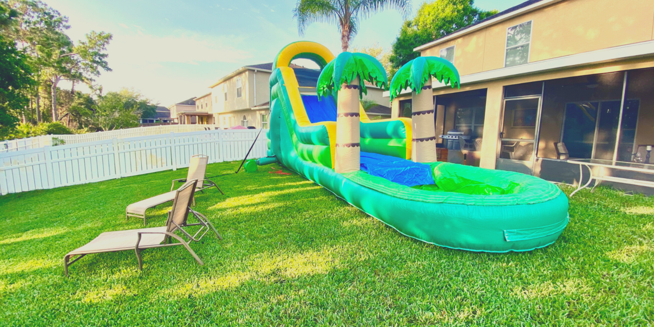 Extra Large Tropical Waterslide