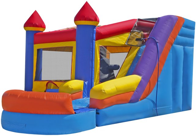 6 in 1 Castle Combo Water Slide