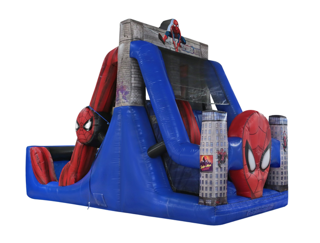 17' Spider Man Dual Water Slide