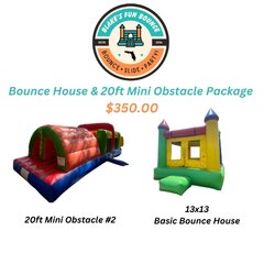 Bounce House & 20ft Mini Obstacle - #2