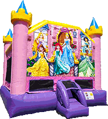 Disney Princess Glitter Bounce House