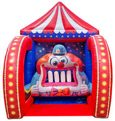 Clown Tooth Knockout Inflatable Carnival Game