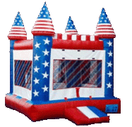 Star Spangled Jumping Castle