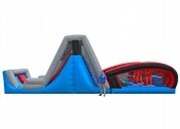 Water slide obstacle course rental maine and New Hampshire