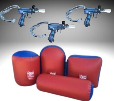 Pick up laser tag guns