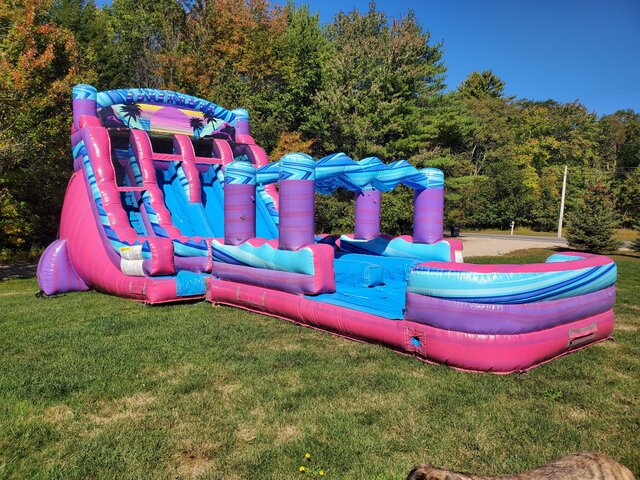 rent-water-slide-maine-new-hampshire-three-lane