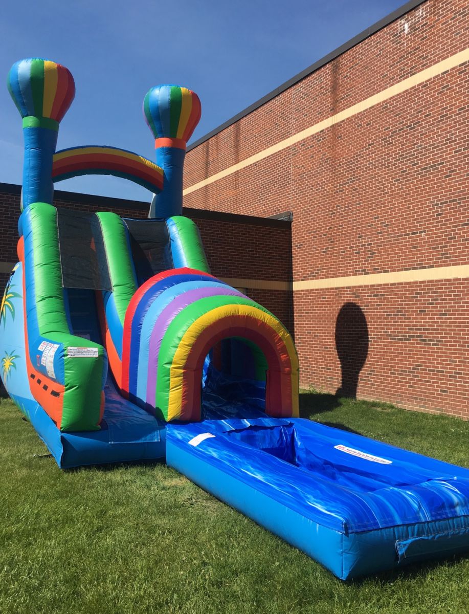 large water slide rental