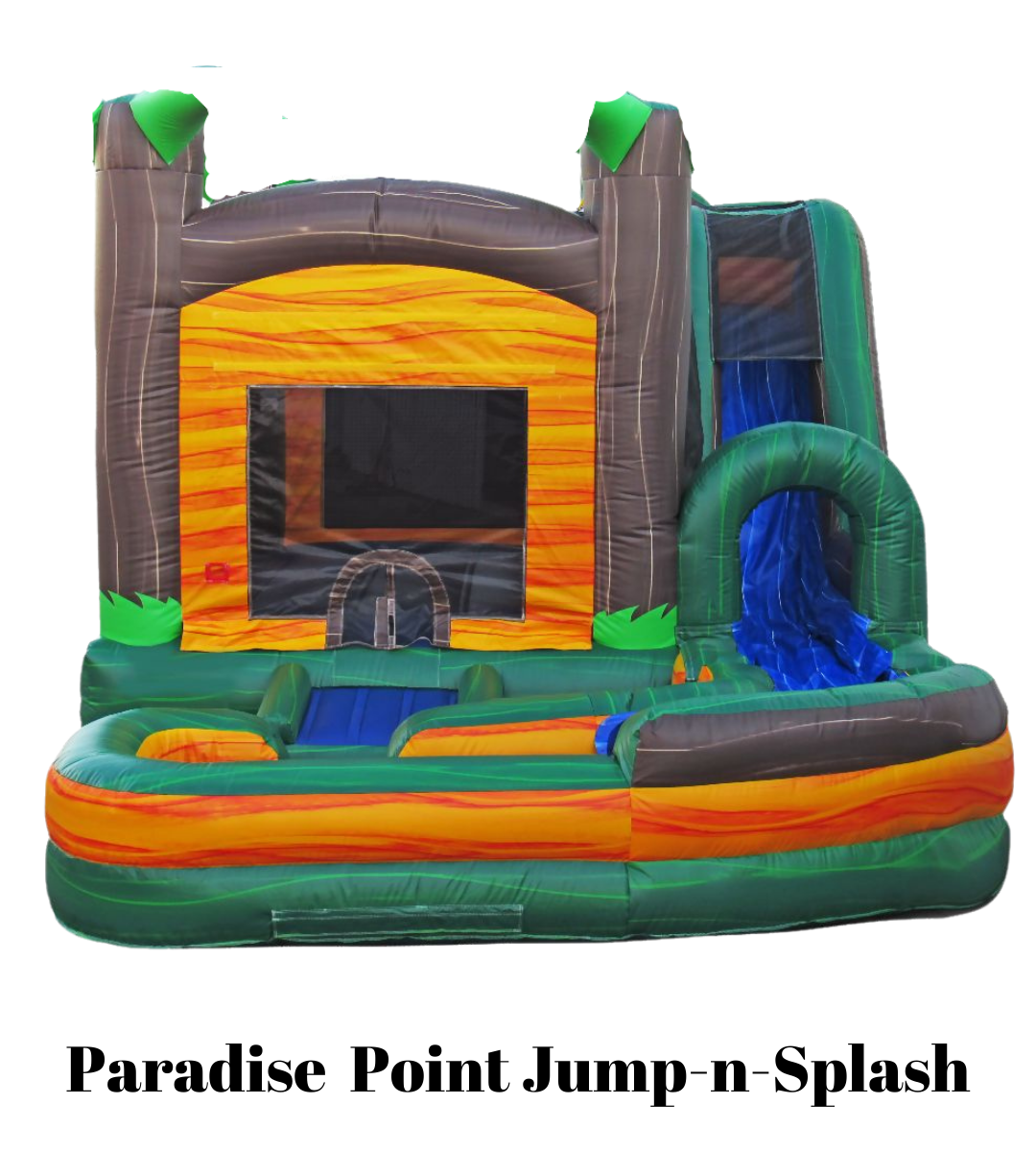 Paradise Point Water Slide combo bouncer Paradise Point Water Slide combo bouncer
