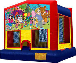 Carnival Theme Bouncy House