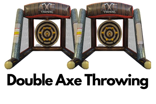 Double Inflatable Axe Throw