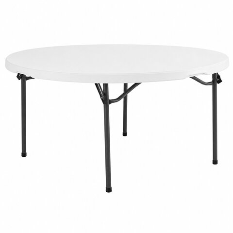 60 inch Round Table Rental Maine and NH-Plastic