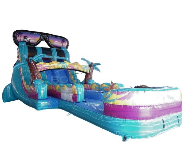 Shades of Summer 18'  Two Lane Water Slide
