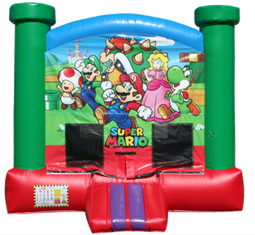 A Super Mario Bounce House