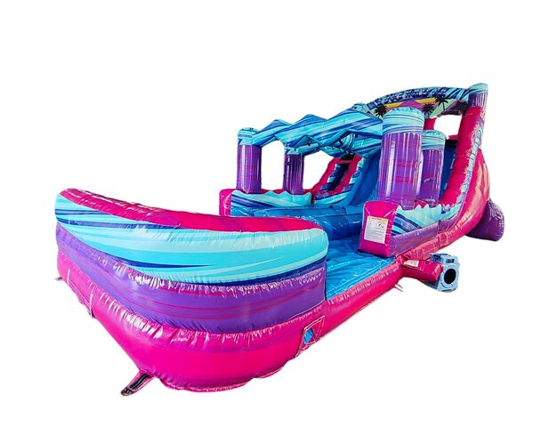 Supernova Three Lane Water Slide