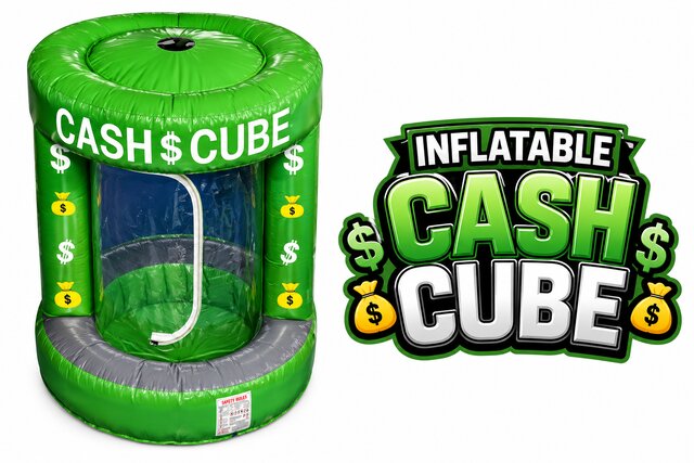 Inflatable Cash Cube-Money Machine