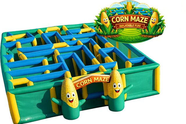 Inflatable Corn Maze Rental Maine|New Hampshire