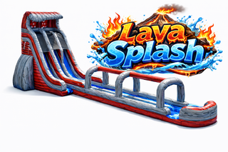 Lava Splash Water Slide
