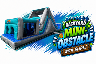 Backyard Mini-Obstacle with Slide