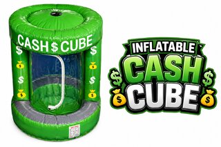 Inflatable Cash Cube-Money Machine
