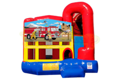 Firefighter-Firehouse-Bounce-n-Slide