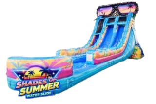Shades of Summer 18'  Two Lane Water Slide ME or NH
