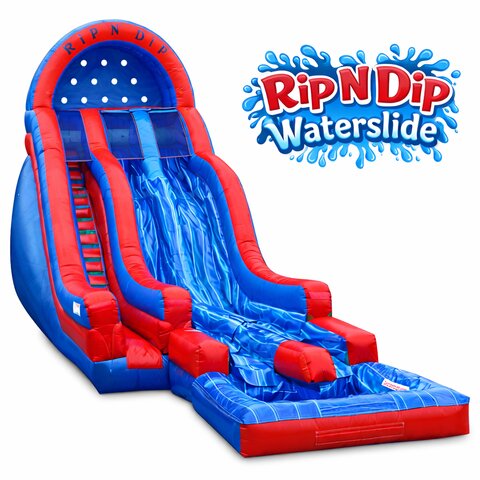 Rip-n-Dip Water Slide Rental NH & ME