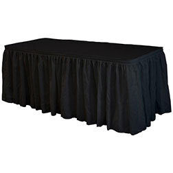 Table Presentation Table 6'w/black skirt
