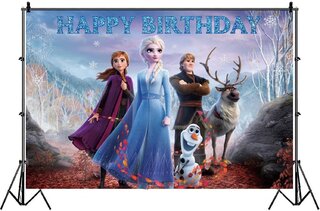 Birthday backdrop Frozen II