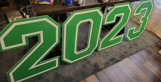 Grad Sign 2023 Green